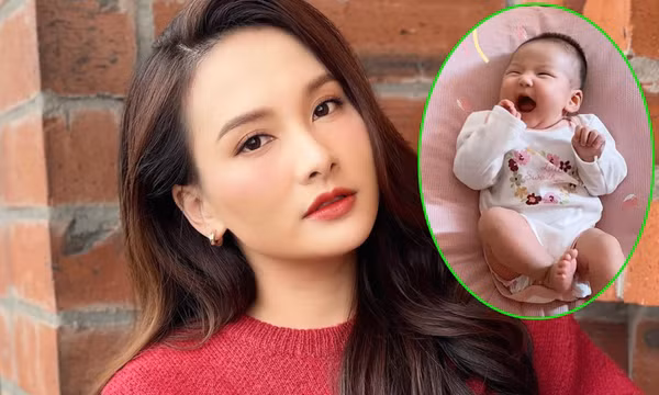 Diễn viên Bảo Thanh khoe con gái đáng yêu
