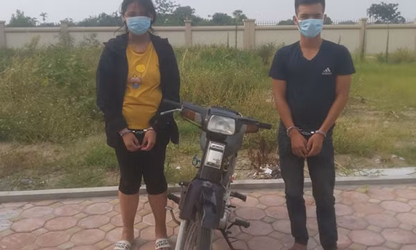Cặp "tình nhân nhí" nửa đêm rủ nhau đi cướp