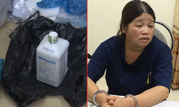 2 cán bộ tuồn Methadone ra ngoài bán cho các con nghiện kiếm lời