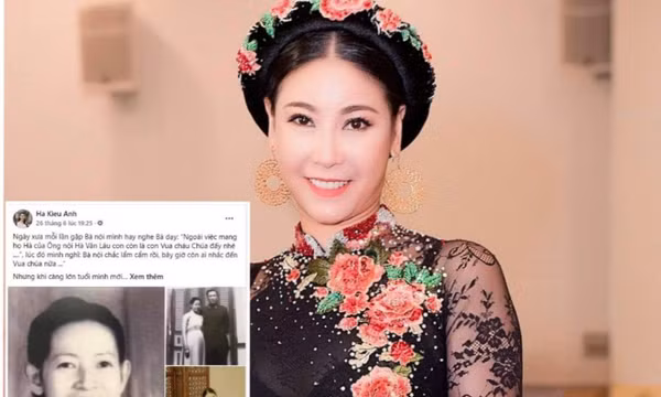 Hà Kiều Anh tự nhận 'công chúa' đời thứ 7 triều Nguyễn, hậu duệ nhà Nguyễn nói gì?