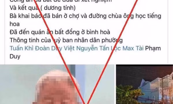 Công an triệu tập nữ sinh đăng thông tin cụ bà bán vé số mắc COVID-19