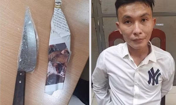 Cầm dao vào cửa hàng quần áo cướp đồ tặng bạn gái