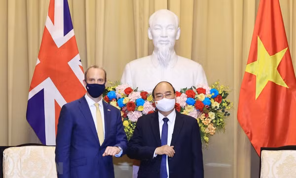 'Đưa quan hệ Đối tác chiến lược Việt Nam-Anh đi vào chiều sâu'