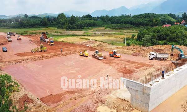 Thi công cao tốc Tiên Yên – Móng Cái, tháng 4-2019
