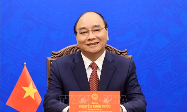 Chủ tịch nước làm việc trực tuyến với Chủ tịch Hội Hữu nghị Hàn Quốc - Việt Nam