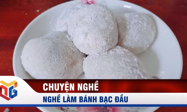 Nghề làm bánh bạc đầu