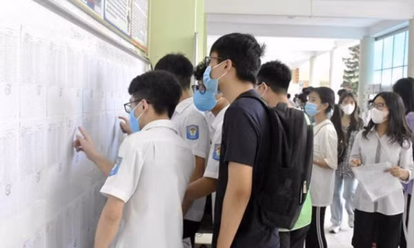 Hà Nội công bố điểm thi lớp 10 Trung học phổ thông công lập