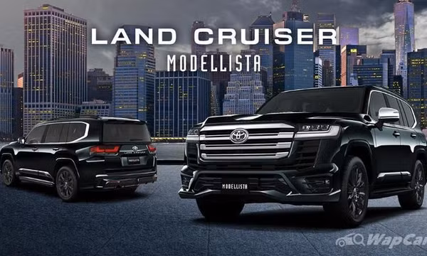 Toyota Land Cruiser 2022 vừa ra mắt đã có ngay bộ phụ kiện Modellista siêu hầm hố