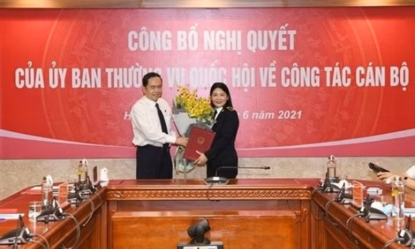 Quốc hội phê chuẩn nữ Phó Tổng Kiểm toán Nhà nước đầu tiên