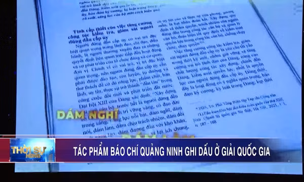 Tác phẩm báo chí Quảng Ninh ghi dấu ở giải quốc gia