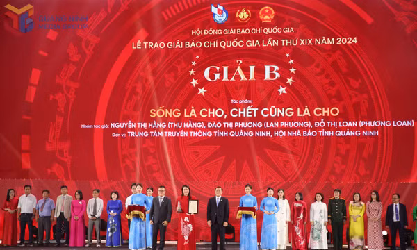 Trung tâm Truyền thông Quảng Ninh đoạt 4 giải tại Giải Báo chí Quốc gia lần thứ XIX, năm 2024