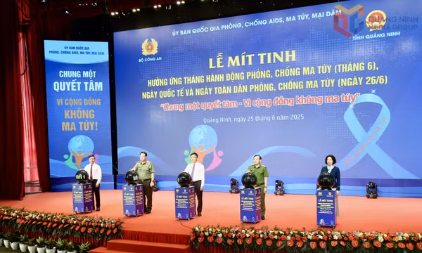 Mít tinh hưởng ứng Tháng hành động phòng, chống ma túy năm 2025