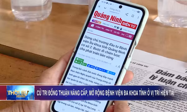 Cử tri đồng thuận nâng cấp, mở rộng bệnh viện đa khoa tỉnh ở vị trí hiện tại