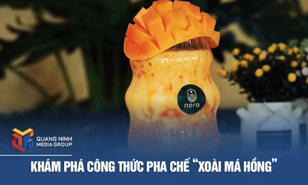 Khám phá công thức pha chế “Xoài má hồng”