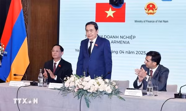 Chủ tịch Quốc hội Trần Thanh Mẫn dự Tọa đàm doanh nghiệp Việt Nam-Armenia