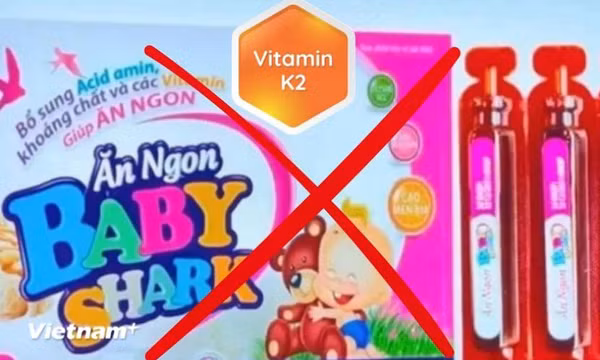Vụ thực phẩm giả vitamin K2 cho trẻ: Cha mẹ cần biết ngay điều này