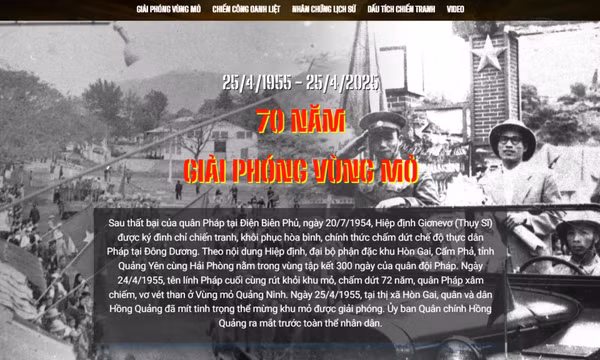 70 năm Giải phóng Vùng mỏ (25/4/1955 - 25/4/2025)