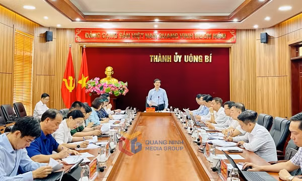 "Các nhiệm vụ của TP Uông Bí phải được triển khai trên tinh thần chạy đua với thời gian, không để ngắt quãng công việc"