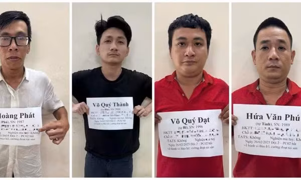 Triệt phá đường dây bảo kê tại chợ Bình Tây