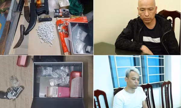 Triệt phá boong ke ma túy, bắt giữ đối tượng mang súng đã lắp đạn ở Nam Định