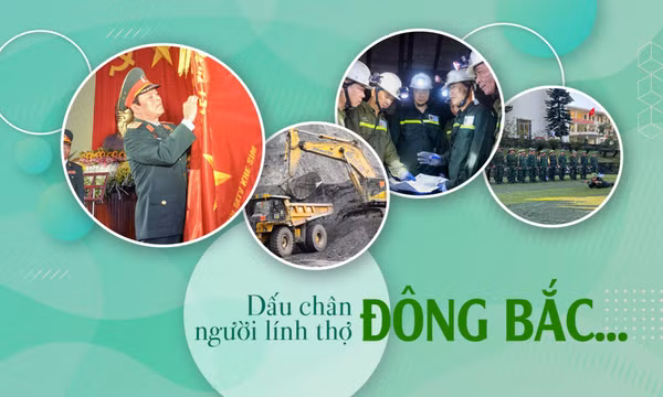 Dấu chân người lính thợ Đông Bắc...