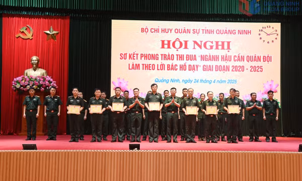 Sơ kết phong trào thi đua “Ngành Hậu cần Quân đội làm theo lời Bác Hồ dạy” giai đoạn 2020-2025