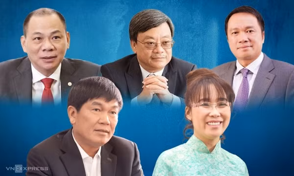 Việt Nam còn 5 tỷ phú trong danh sách thế giới