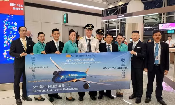Đón sóng tăng trưởng du lịch, Vietnam Airlines mở lại loạt đường bay quốc tế