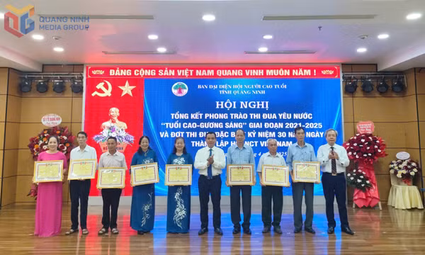 Tổng kết phong trào thi đua yêu nước “Tuổi cao - Gương sáng” giai đoạn 2021-2025