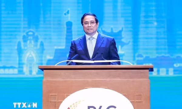 Thủ tướng Phạm Minh Chính tuyên bố khai mạc Hội nghị thượng đỉnh P4G Việt Nam