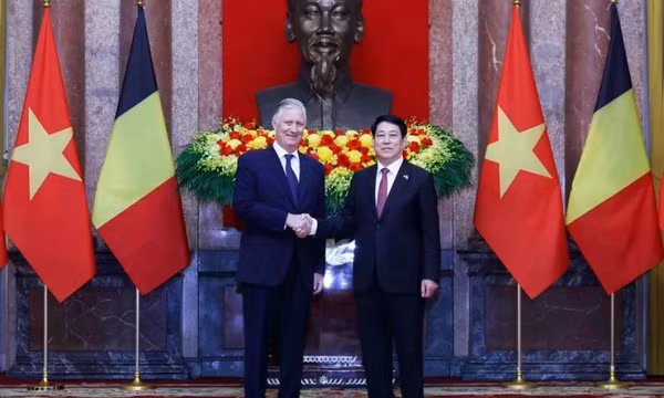Việt Nam luôn coi trọng và mong muốn tăng cường hợp tác nhiều mặt với Bỉ