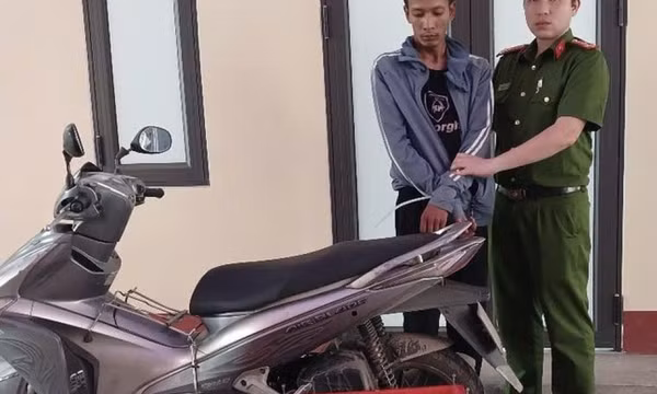 Công an huy động mạng lưới shipper tìm và vây bắt được kẻ trộm xe máy chỉ sau một giờ