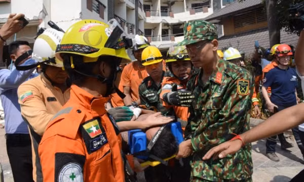 Đoàn cứu hộ Việt Nam dừng tìm kiếm cứu nạn động đất ở Myanmar