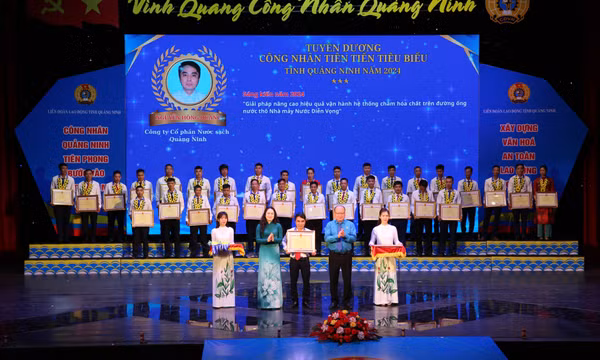 Tuyên dương 50 gương mặt “Công nhân tiên tiến tiêu biểu”