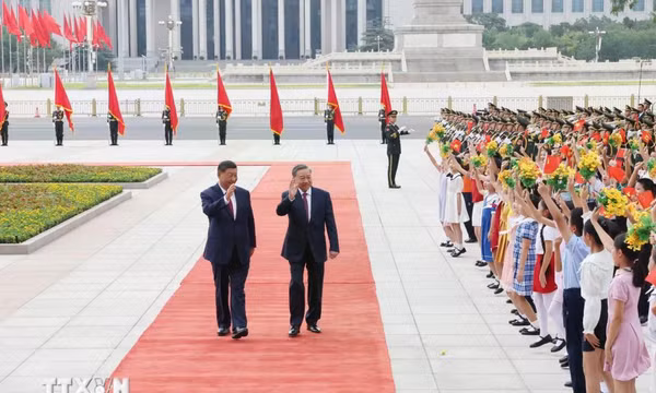 Tổng Bí thư Tô Lâm: Chung tay mở ra kỷ nguyên phát triển mới quan hệ hữu nghị Việt Nam-Trung Quốc