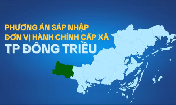 Phương án sắp xếp đơn vị hành chính cấp xã của thành phố Đông Triều