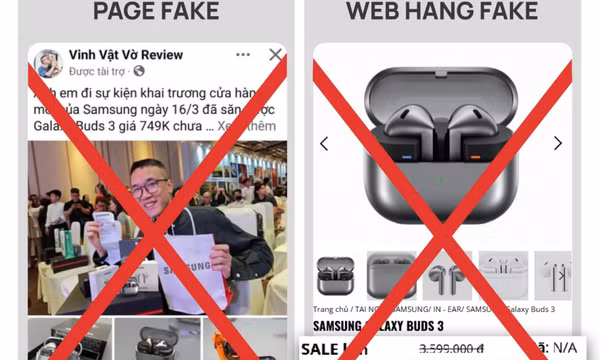 KOLs công nghệ bị kẻ xấu lập fanpage giả để bán hàng “nhái”