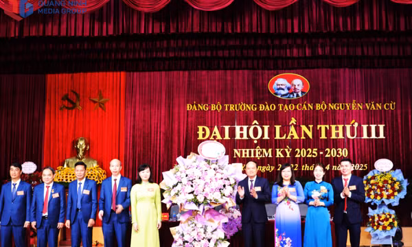 Đại hội Đảng bộ Trường Đào tạo cán bộ Nguyễn Văn Cừ lần thứ III, nhiệm kỳ 2025-2030