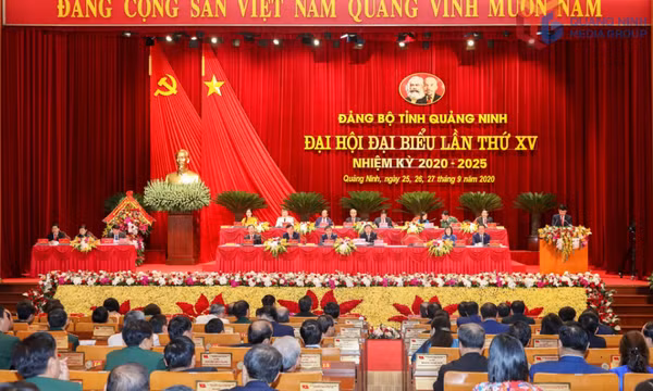 Đại hội Đại biểu Đảng bộ tỉnh Quảng Ninh lần thứ XV