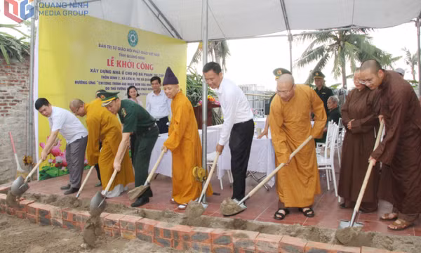 Quảng Yên khởi công xây dựng nhà ở cho hộ cận nghèo, hưởng ứng chương trình “450 ngày đêm xóa nhà tạm, nhà dột nát”