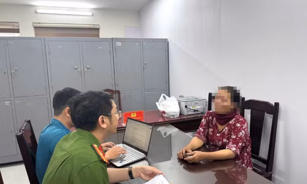 Người phụ nữ dựng hiện trường giả rồi hô hoán báo mất trộm