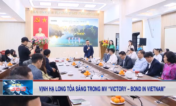 Vịnh Hạ Long tỏa sáng trong lễ ra mắt MV “Victory - Bond in Vietnam”