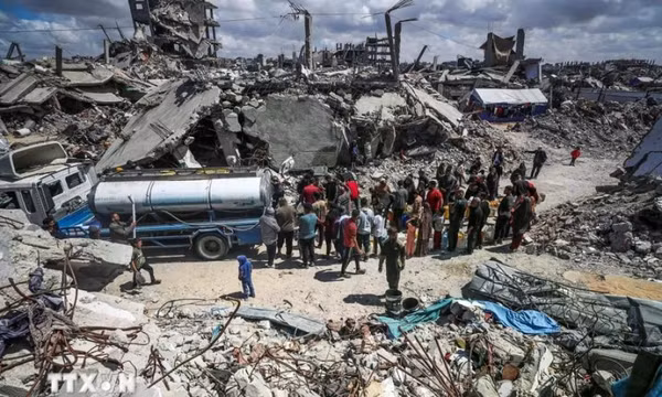 Israel tuyên bố tiếp tục chặn viện trợ nhân đạo vào Gaza
