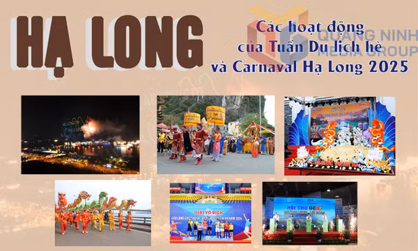 Hạ Long: Các hoạt động Tuần Du lịch hè và Chương trình Carnaval Hạ Long 2025