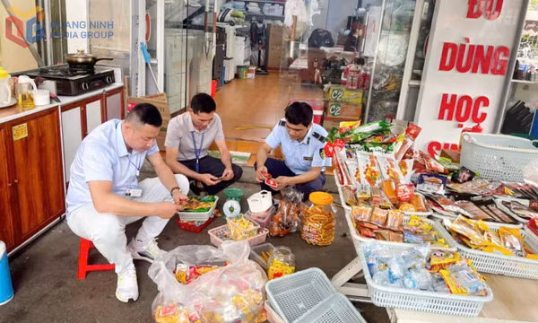 Kiểm tra an toàn vệ sinh thực phẩm trên địa bàn huyện Hải Hà