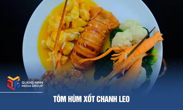 Tôm hùm xốt chanh leo