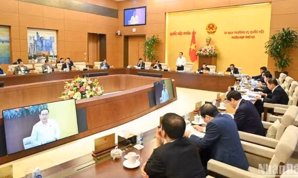 Ủy ban Thường vụ Quốc hội sẽ cho ý kiến về sắp xếp đơn vị hành chính tại Phiên họp thứ 44