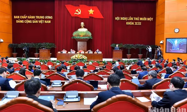 Khai mạc Hội nghị lần thứ 11 Ban Chấp hành Trung ương Đảng khóa XIII
