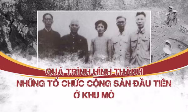 Quá trình hình thành những tổ chức Cộng sản đầu tiên ở Khu mỏ