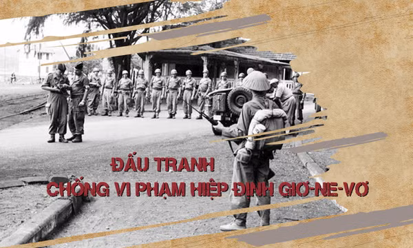 Đấu tranh chống vi phạm hiệp định Giơ-ne-vơ